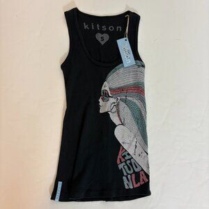 Kitson Navy tank top